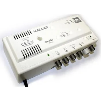 Anténní zesilovač Anténní zesilovač ALCAD CA-361, 1xUHF+1xFM/VHF BII