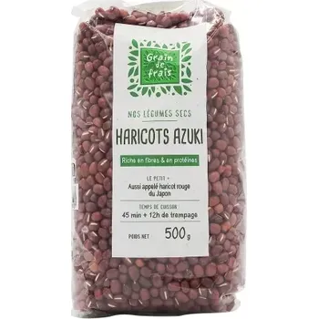 Luštěnina GRAIN DE FRAIS Fazole Azuki červené 500 g