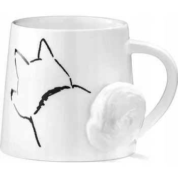 Hrnek s 3D ocasem PSA, hrníček pes 350 ml