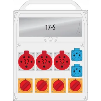 Rozvaděč Rozvaděč Pawbol B.18.460-5W