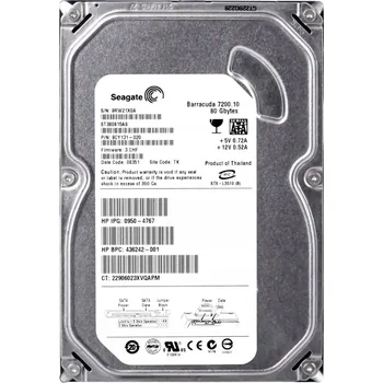 Interní pevný disk Pevný disk Seagate Barracuda ST380815AS 80GB SATA II 3,5"