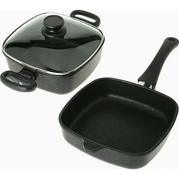 Pánev Titanová pánev a pekáč hranatý 24x24 cm BAF Gigant new line Quattro set Indukce