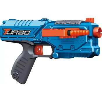 Dětská zbraň Alltoys Blaster Turbo mini s vysouvacím zásobníkem + 10 ks nábojů