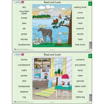 Larsen Angličtina slovíčka RA3 16 dílků