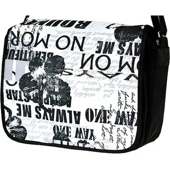 MLÁDEŽNICKÁ, STUDENTSKÁ, ŠKOLNÍ TAŠKA PŘES RAMENO, A4