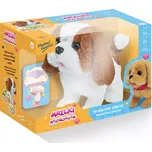 Alltoys Mazlíci hrací set pejsek Ťapka hnědobílý