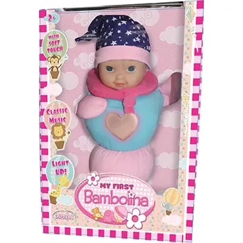 Panenka Alltoys Bambolína Miminko 36 cm se zvuky