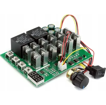 PWM regulátor otáček motoru vpřed/vzad 10-55V 60A