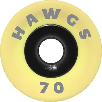 Kolečko na skateboard Longboard kolečka Hawgs Supreme yellow 70 mm / 78a - Odesíláme do 24 hodin
