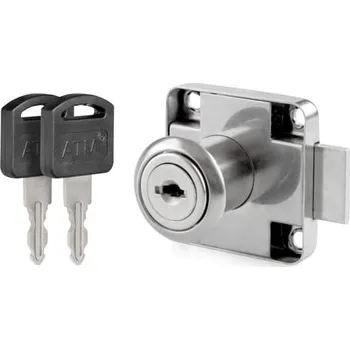 Tesařské kování Zámek nábytkový 40x40 d19 138x22