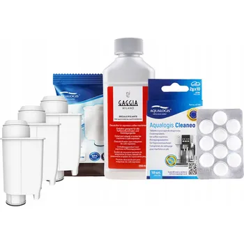 Příprava kávy Sada Gaggia AL-Inte+ 3 ks, Cleaneo 10 Ks, Odvápňovač CA6700 250 ml