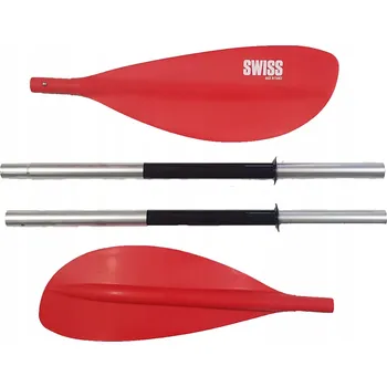 PÁDLO Swiss SKLÁDACÍ 4 DÍLNÉ NASTAVITELNÉ 230 CM PRO KAJAK