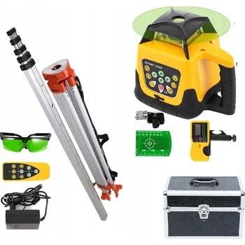 Měřící laser ZELENÝ SAMONIVELAČNÍ LASEROVÝ NIVELÁK | ROTAČNÍ STAVEBNÍ LASER