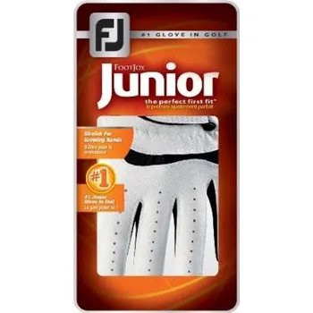 Rukavice FootJoy Jr rukavice Junior - bílo černé: RH M