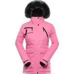 Alpine Pro WERDA RŮŽOVÁ DÁMSKÁ BUNDA S MEMBRÁNOU PTX XXL