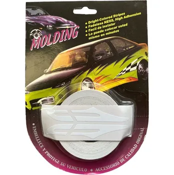 samolepka Samolepka jednolinka bílá 10M, š.10mm