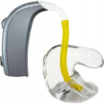 IP kamera Zvukovod trubička hadička pro sluchadlovou vložku 10 cm - žlutá