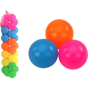 Dětský míč LEAN Toys Plastové míčky 7 cm 30 ks vícebarevné
