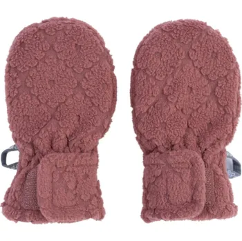 Rukavice LODGER Mittens Folklore Fleece Rosewood Velikost (od výrobce): 0 - 12 m.