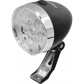 Cyklosvítilna Přední světlo na kolo Nexelo 3 LED černé + baterie