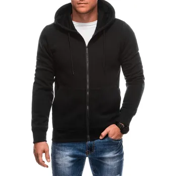 Pánská mikina Edoti Pánská mikina na zip Paulr černá L