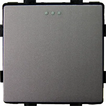 vypínač Modul Přepínač Křížový Jednopólový Šedý do Rámu MIUUN