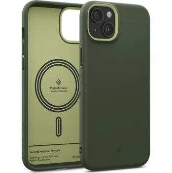 Kryt na mobil Spigen Caseology Nano Pop MagSafe Avo Green iPhone 15