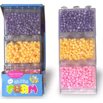 Modelovací hmota EPEE Ultra Foam 3 pack mix 3 kusů růžová, fialová, oranžo