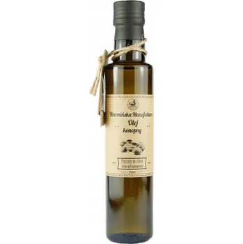 Rostlinný olej Konopný olej nerafinovaný Warmińska 500 ml