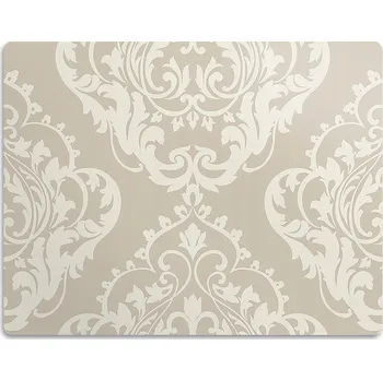 Miska pro psa Podložka pod misku pro psy a kočky, královský vzor, 90x60 cm