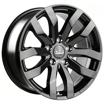 Alu kolo Alu kola CMS C22, 18x7.5 5x114.3 ET45, černá lesklá vhodné pro Honda CR-V (2018-2022), Kia Xceed, Lexus UX, Mazda 3 (od 2019), Mazda 6 III (od 2013), Mazda CX-30, Mazda CX-60, Mazda CX-80, Mazda M
