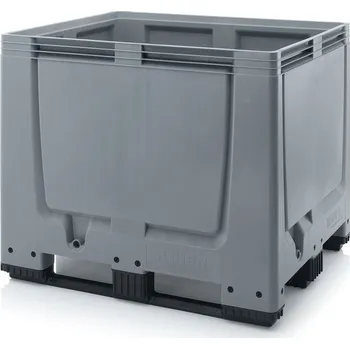 Dílenský regál Paletový bigbox plný 120x100x100, 3 ližiny + doprava zdarma