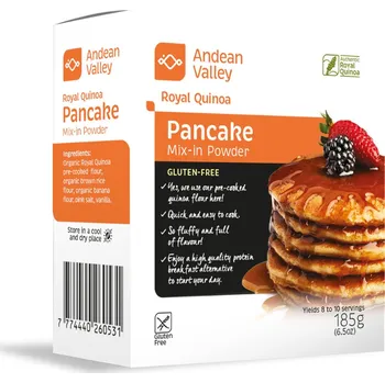 Lívance z Royal quinoy bez lepku - VEGAN - Andean Valley 185g