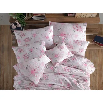 Povlečení Saténový povlak na polštář Floreta 40x40