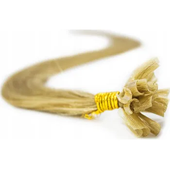 Vlasová regenerace Přírodní blond vlasové pásy MODERN-HAIR s keratinem, 50 cm