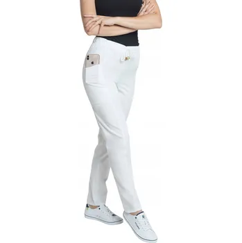 Dámské kalhoty Zdravotnické kalhoty Martex bílé 48