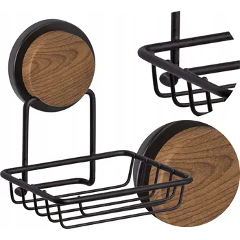 Obraz Okyanus OKY WOOD nástěnná Mýdlenka černá kovová