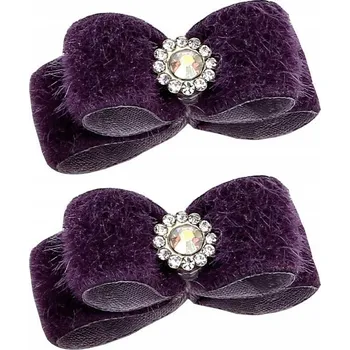 Vánoční ozdoba Gumička ozdoba mašle malá pro psa 2ks York