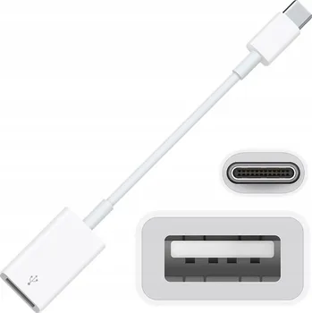 Datový kabel Adaptér Co2 USB-C na USB-A bílý