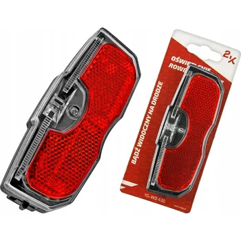 Cyklosvítilna Zadní světlo na kufr YG-WD-430 + baterie