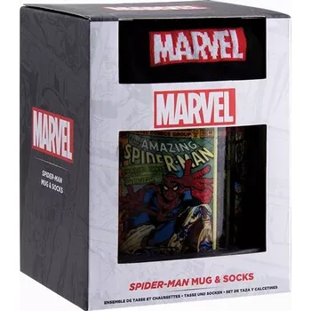 EPEE Merch - Paladone Dárkový set SPIDER-MAN hrnek a ponožky 300 ml 1 ks SPIDER-MAN