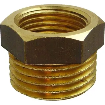 Fitinka Redukce mosazná silnostěnná 1/2" x 3/8", 14297
