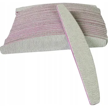 Pilník na nehty půlměsíc (lodička) papírový šedý