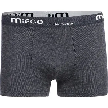 Glara Bavlněné pánské jednobarevné boxerky 210586