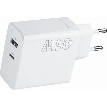 Rychlá nabíječka 45W samotná kostka 2 vstupy pro Oppo Reno 12FS 5G