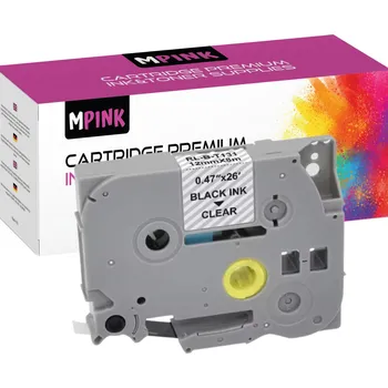 Pásek do tiskárny Páska do tiskárny BROTHER TZ-B211 6MM ČERNÁ - Prémiová kvalita