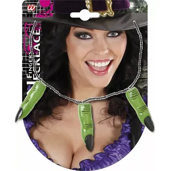 Karnevalový doplněk Widmann Náhrdelník prsty