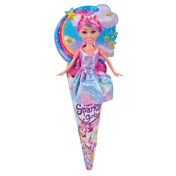 Panenka Panenka víla jednorožec SPARKLE GIRLZ 28 cm v kornoutku