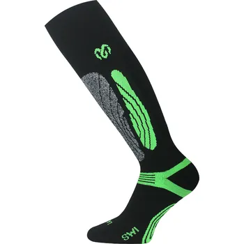 Pánské oblečení SWI merino lyžařské podkolenky - Černá 906 / (38-41) M / Černá