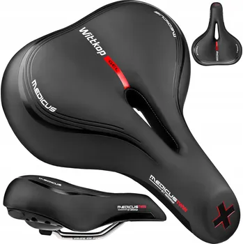 Sedlo na kolo Gelové sedlo na kolo Wittkop Medicus Twin 3.0